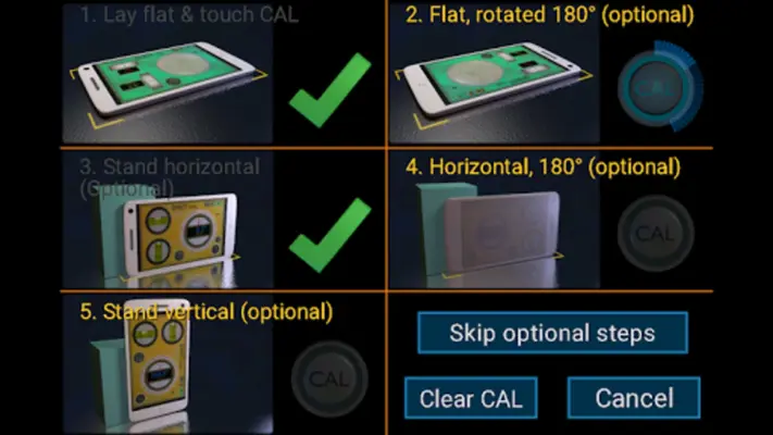 Spirit Level android App screenshot 1