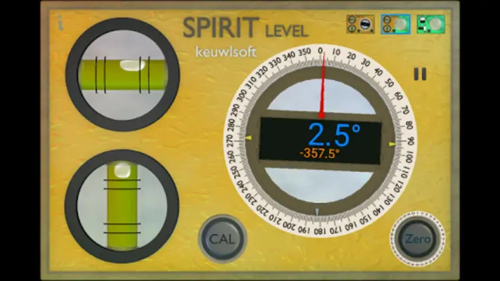 Spirit Level android App screenshot 2